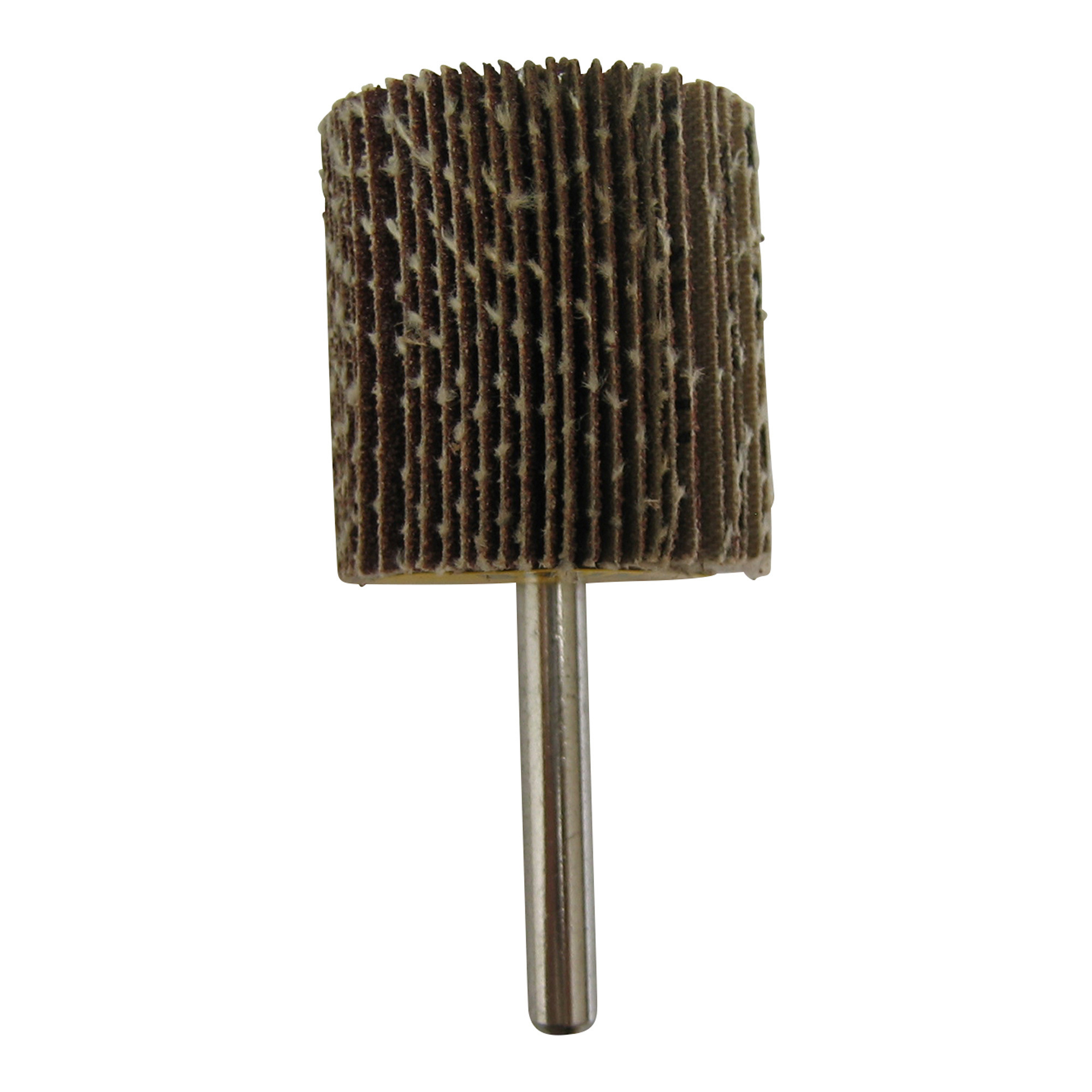 Klutch Flap Wheel, 1-1/2in. x 1-1/2in., 80 Grit, 1/4in. Hex Shank